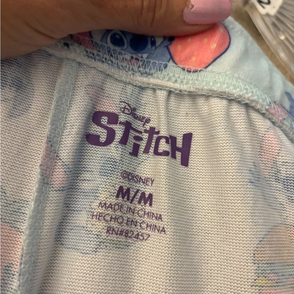 Disney’s Stitch Pajama Pants Sz M NWOT - Picture 5 of 5